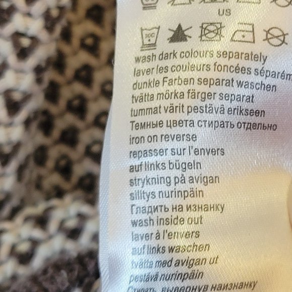 Marble Cotton Blend Crewneck Sweater - Picture 10 of 13